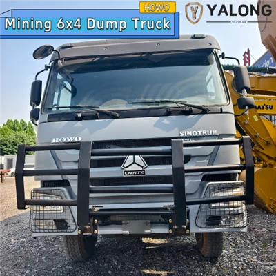 SINOTRUK HOWO Trucail Dumpála Mianadóireachta - Tógtha Do Choinníollacha Bóthair Garbh